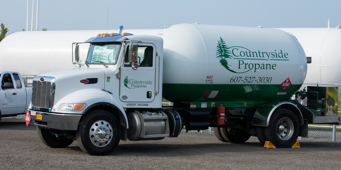 Countryside Propane Delivery Truck