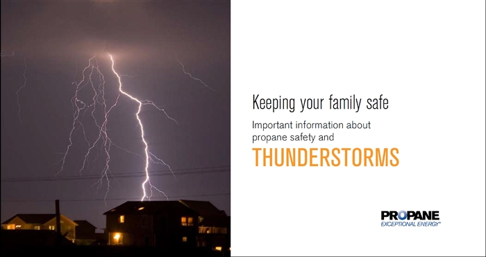 Thunderstorms Propane Safety Brochure Thumbnail