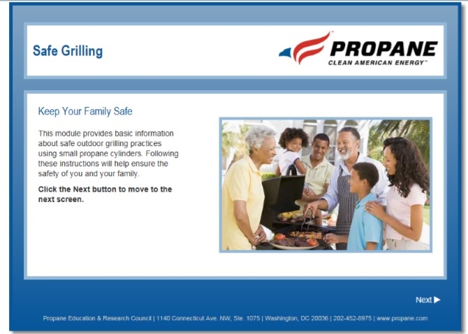 Safe Propane Grilling Video Thumbail