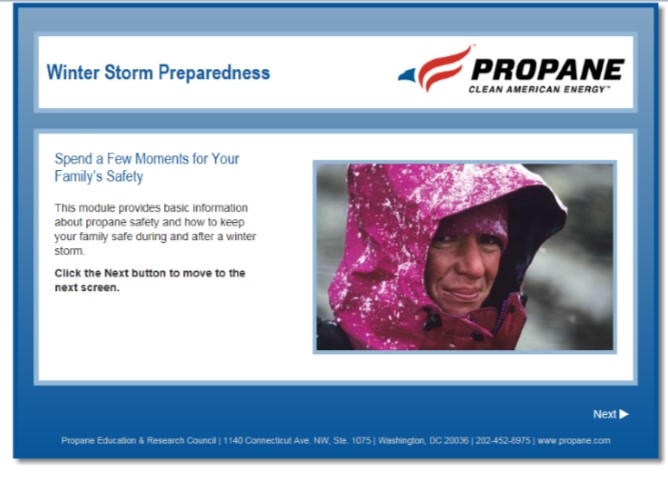 Winter Storm Propane Safety Video Thumbnail