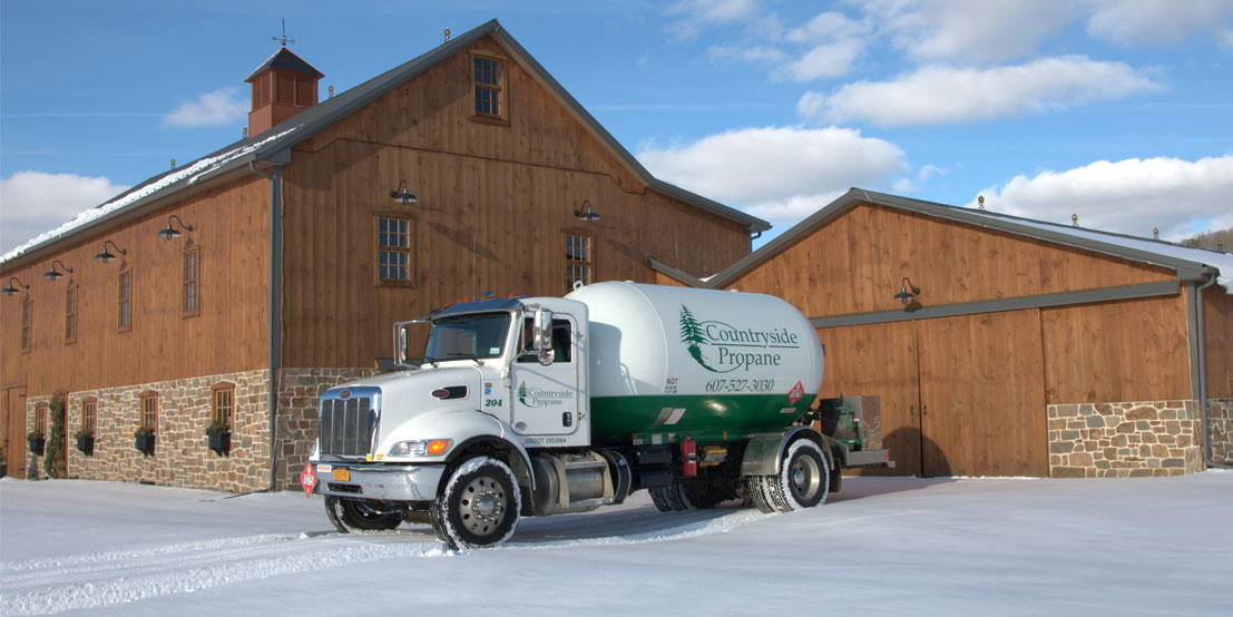 Propane Delivery Truck for Farm in NY & PA